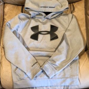 Under Armour sweatshirt boys youth small gray